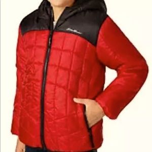 Eddie Bauer Reversible Insulated Zip Jacker